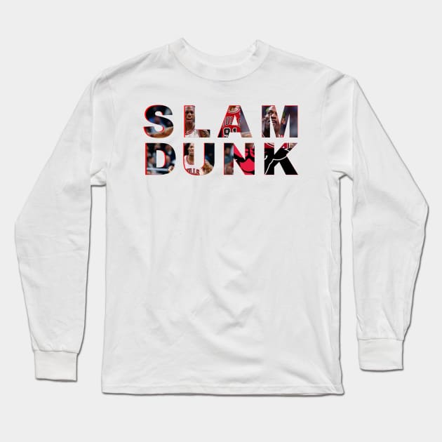 Rodman Slamdunk Long Sleeve T-Shirt by Keziabels